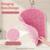 No-Bend Shower Foot Scrubber Mat – Wash Your Feet without Bending
